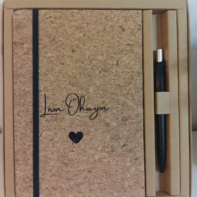 מארז מחברת ועט - תמונה נוספת