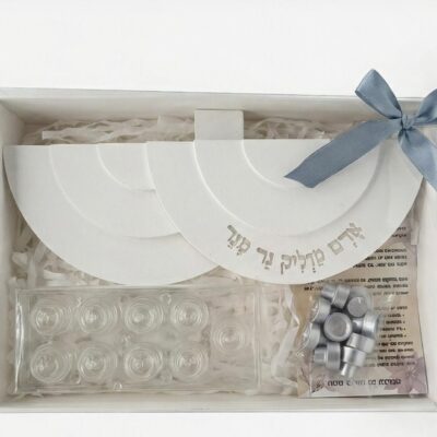 מארז חנוכיה מבטון