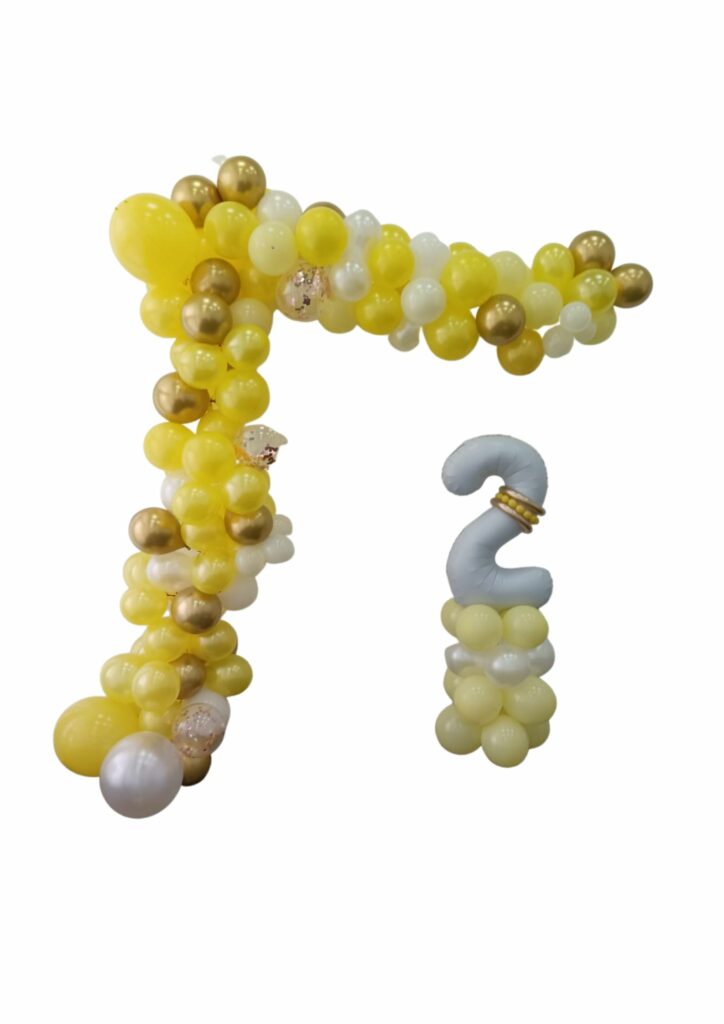 עיצוב מסגרת בלונים