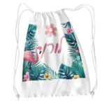 ⁦תיק שרוך עם הדפסה⁩ – תמונה ⁦2⁩
