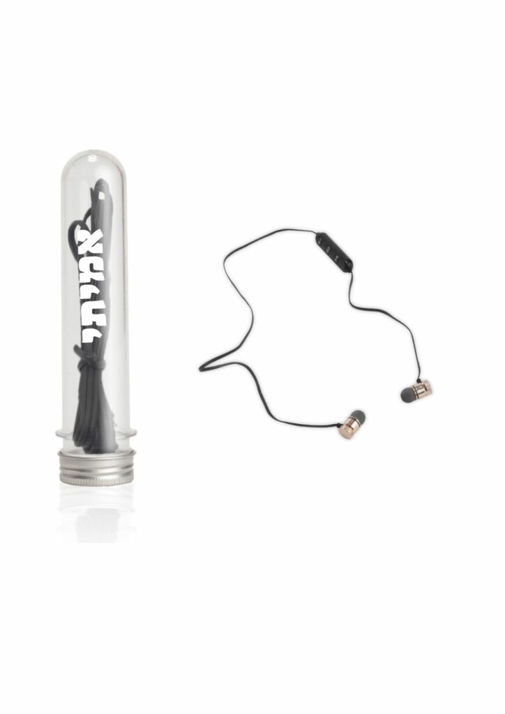 אוזניות בלוטוס עם שם