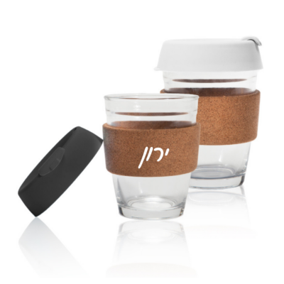 ספל זכוכית בעיצוב אורבני