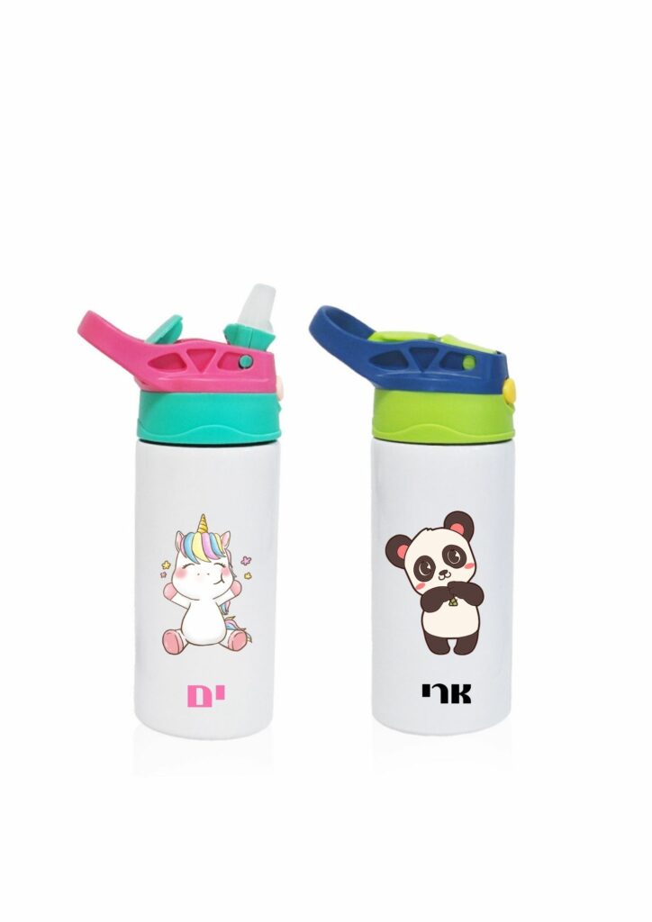 בקבוק שתייה מודפס לפעוטות