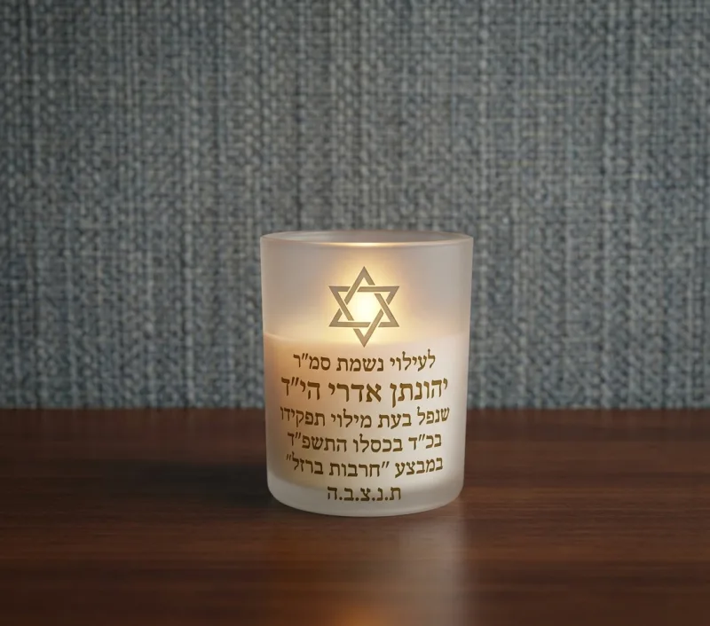 נר נשמה לעילוי נשמת
