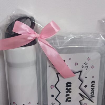 סט קופסת אוכל ובקבוק