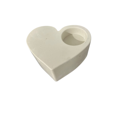 מעמד נר בטון בעבודת יד - תמונה נוספת