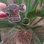 מחזיק מפתחות בעיצוב אישי - דגם מפתח - תמונה נוספת