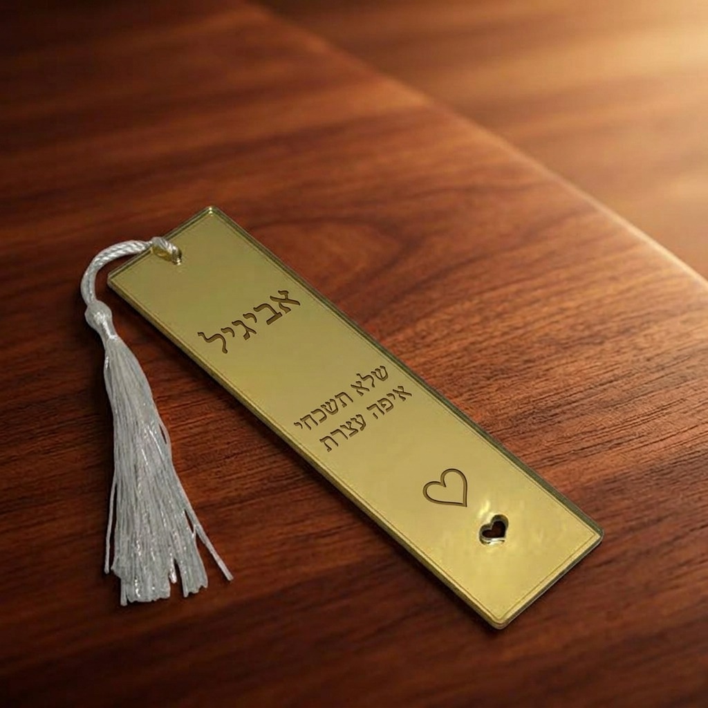 סימניה בעיצוב אישי