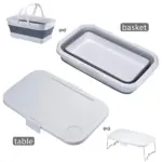 סל פיקניק עם שולחן - תמונה נוספת