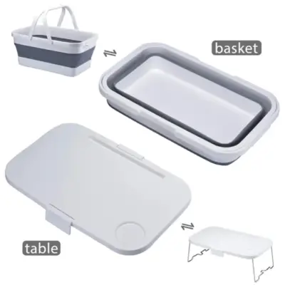 סל פיקניק עם שולחן - תמונה נוספת