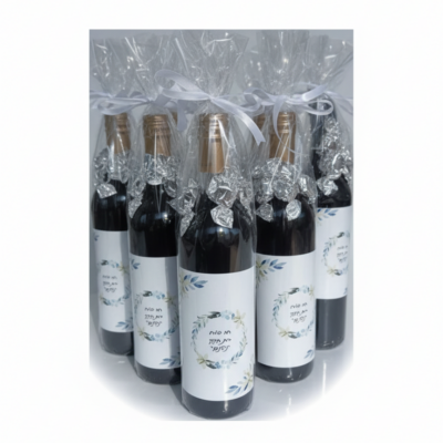 בקבוק יין בעיצוב אישי