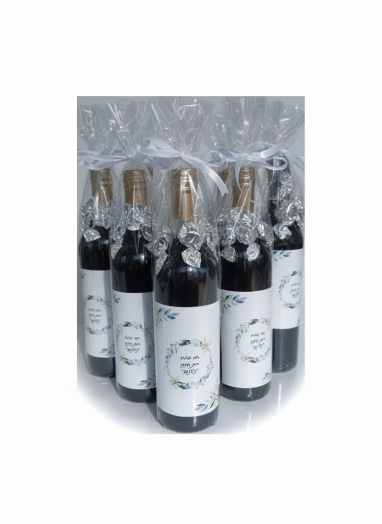 בקבוק יין בעיצוב אישי