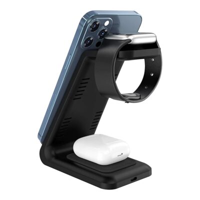 עמדת מטען אלחוטי 3 ב 1