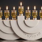 חנוכיה מבטון