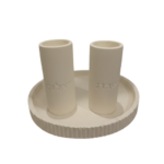 סט נרות שבת שלום מבטון