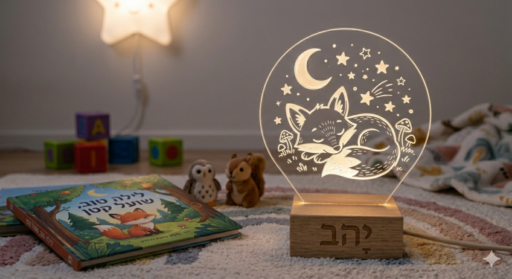 מנורת לד בעיצוב אישי