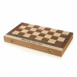 לוח שש-בש עץ יוקרתי עם חריטה אישית